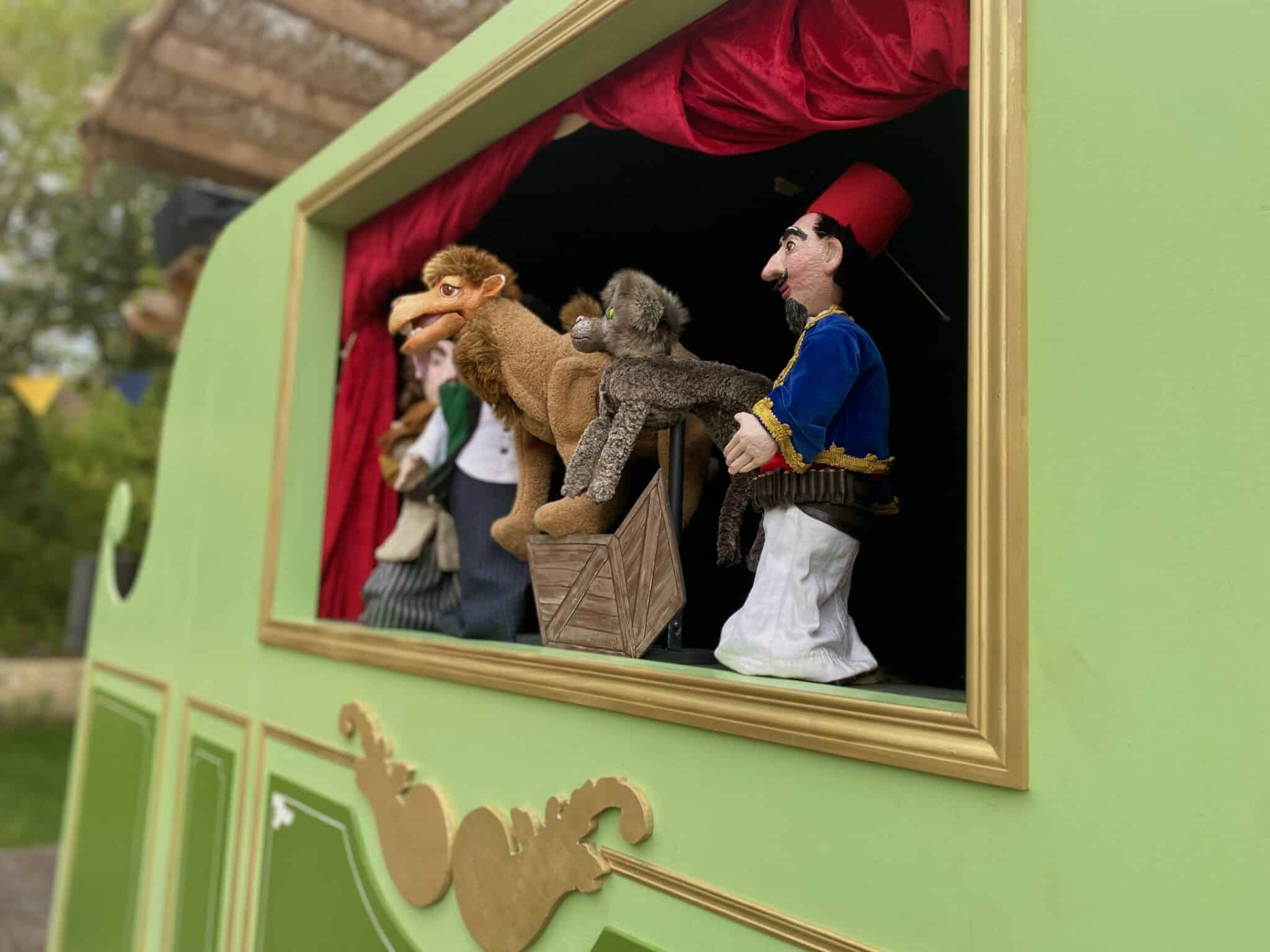 Spectacles de marionnettes au Parc d’attractions Rocher Mistral